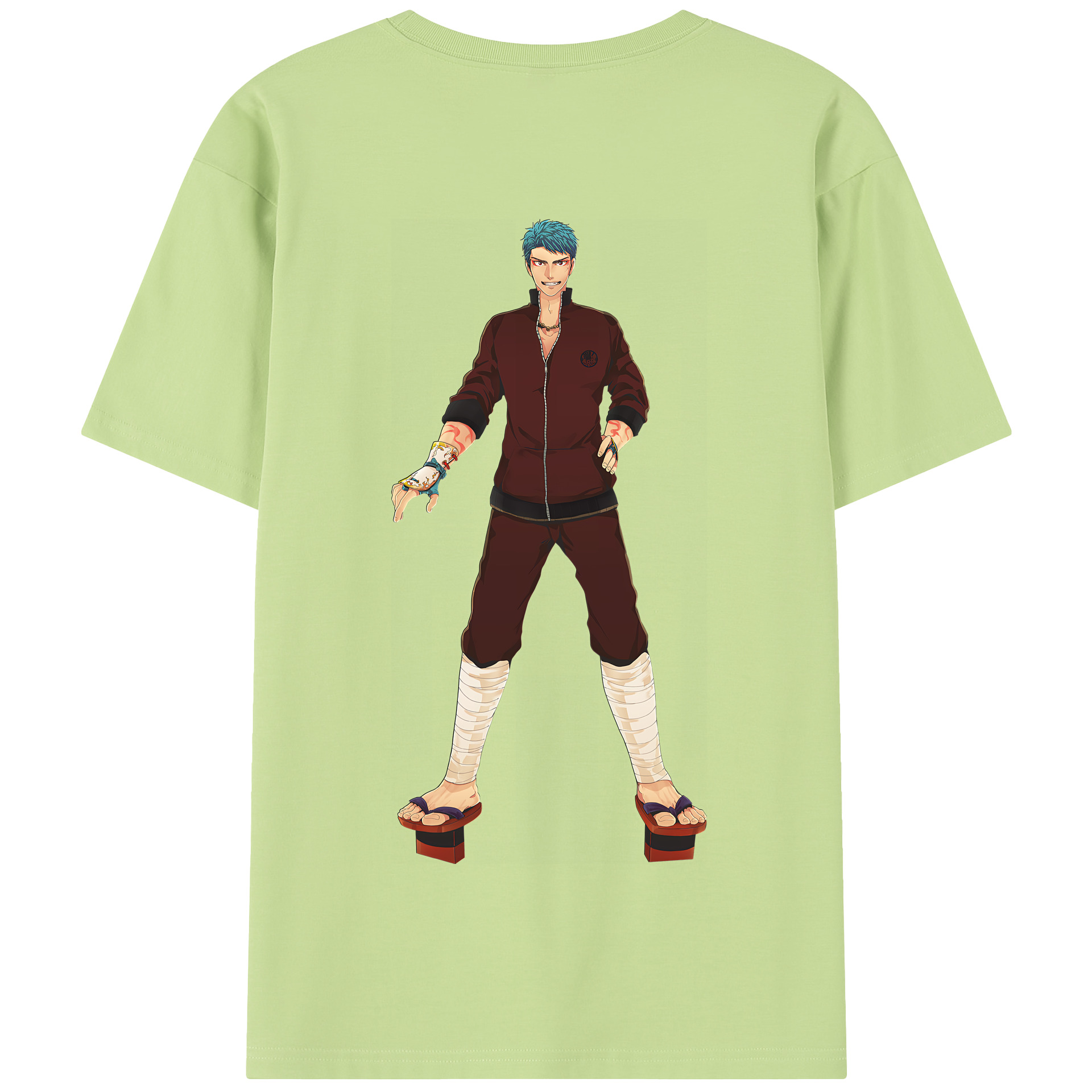 （画像用） 刀剣乱舞 Touken Ranbu 綿100％半袖Tシャツ（背面プリント）